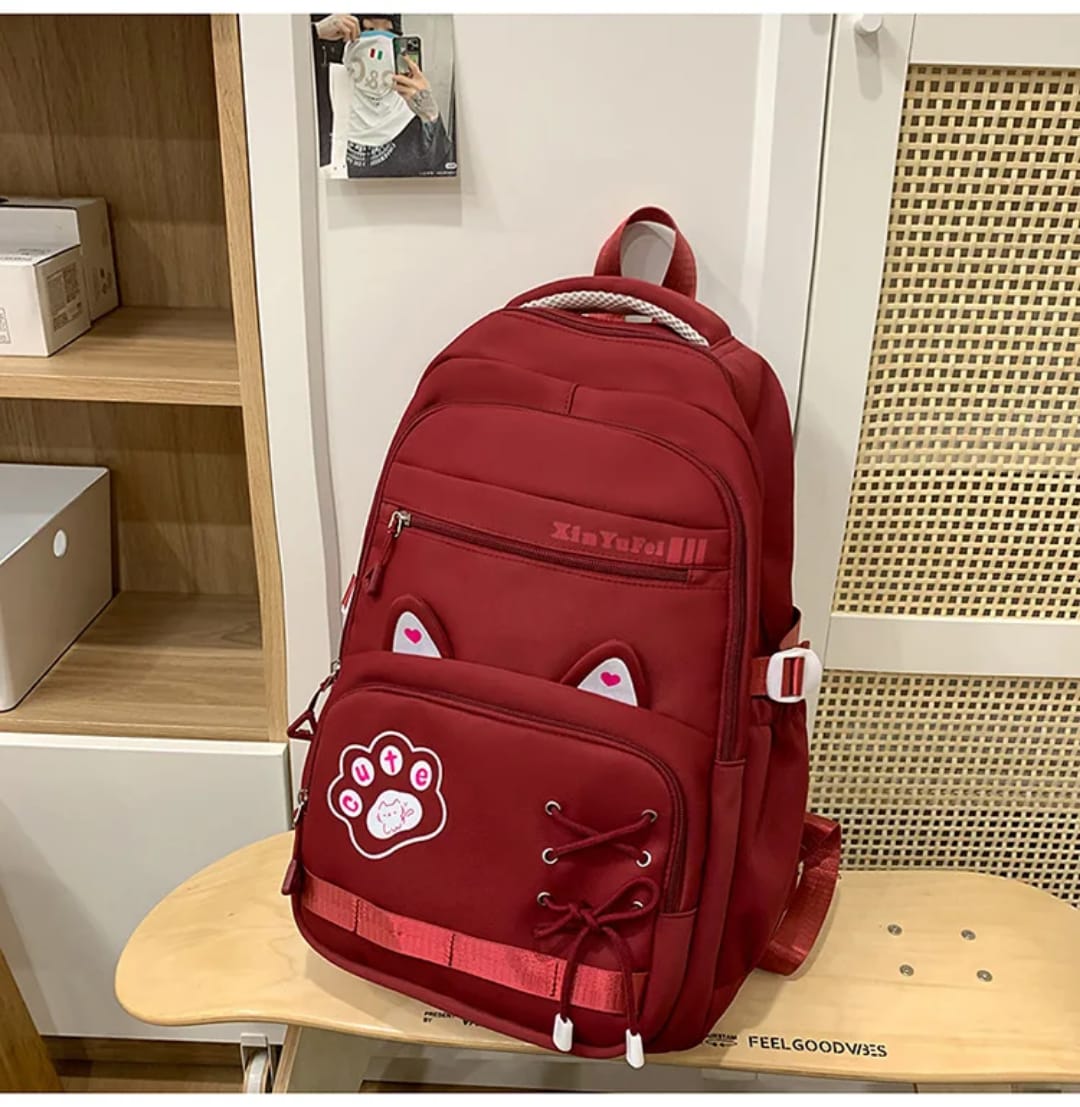 Cat Paw Middle School Backpack