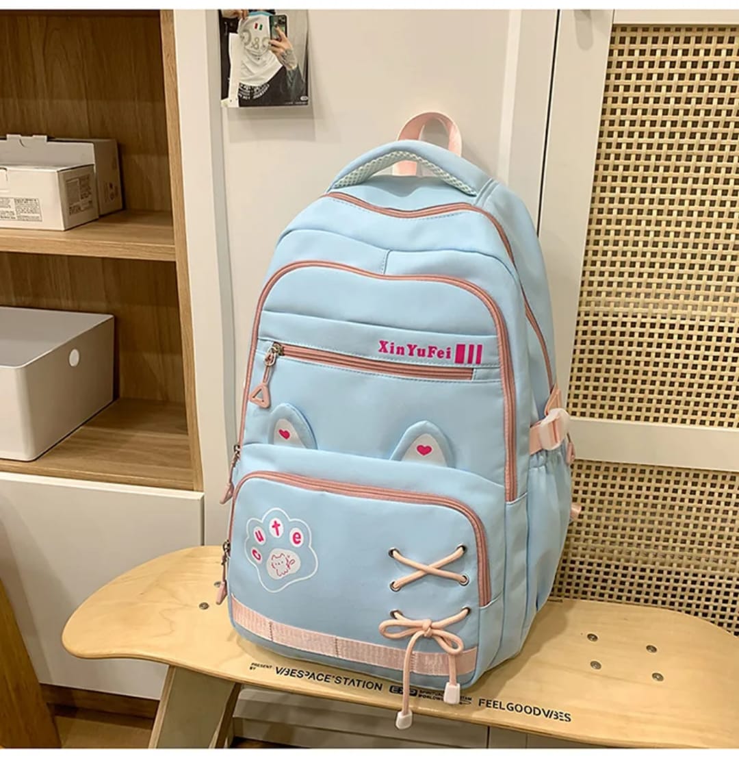 Cat Paw Middle School Backpack